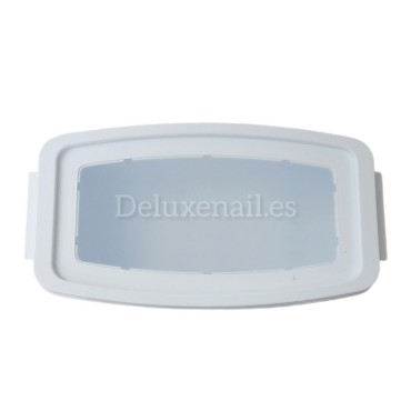 Contenedor plástico para desinfección y esterilización 1500 ml, blanco