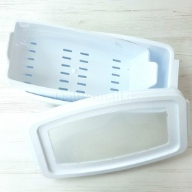Contenedor plástico para desinfección y esterilización 1500 ml, blanco