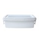 Contenedor plástico para desinfección y esterilización 1500 ml, blanco