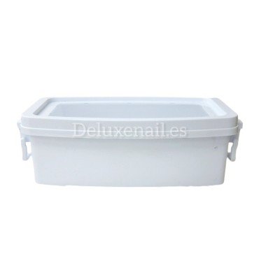 Contenedor plástico para desinfección y esterilización 1500 ml, blanco