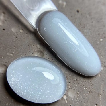 Gel constructor Dark Medium Gel 36, Blanco con micro brillo, 15 ml