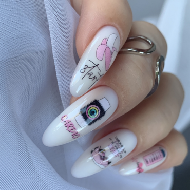 Gel constructor Dark Medium Gel 38, Beige Lechoso, 15 ml