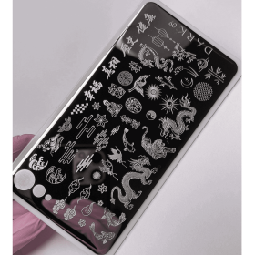 Placa Pequeña 09 Dark