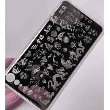 Placa Pequeña 09 Dark