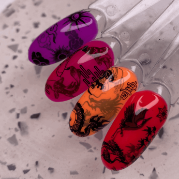 Placa Pequeña 09 Dark