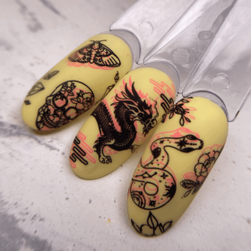 Placa Pequeña 09 Dark