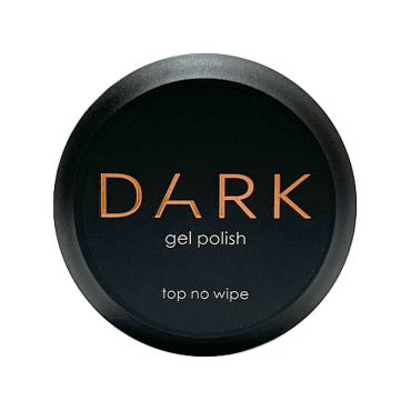 Top no wipe Dark, sin pegajosidad con UV filtros, sin pincel, 30 ml