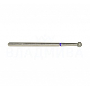 Fresa Azul Bola, Ø3.1mm, 524c031, grano medio, Vladmiva