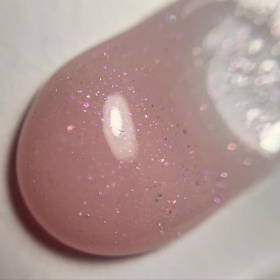 Polygel Dark Shimmer 05, Rosa con micro brillo rosa, 30 ml