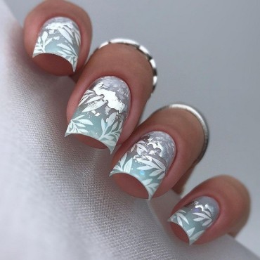 Pegatina al agua con foil F078 Lak