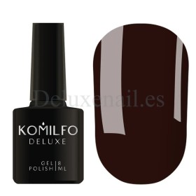 Esmalte Permanente Komilfo D302, Marrón chocolate muy oscuro, 8 ml