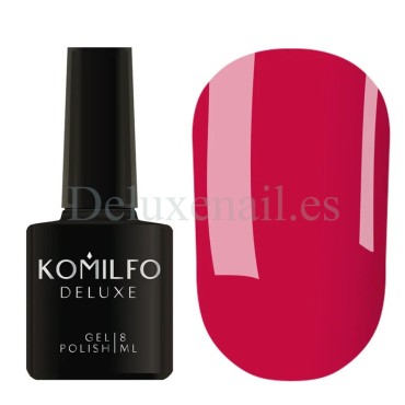 Esmalte Permanente Komilfo D228, Coral rojo, 8 ml