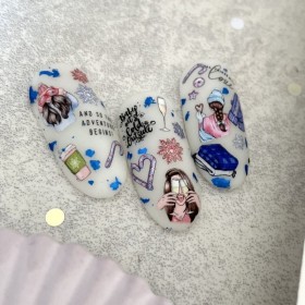 Pegatina al agua A012 Lak