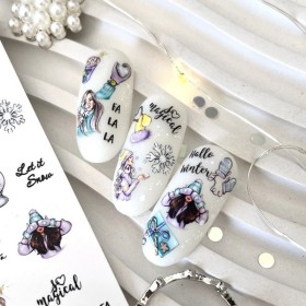 Pegatina al agua A015 Lak