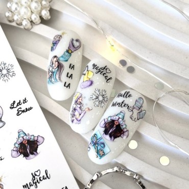 Pegatina al agua A015 Lak