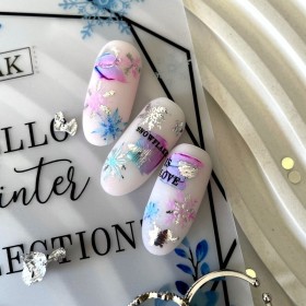 Pegatina al agua con foil F092 Lak