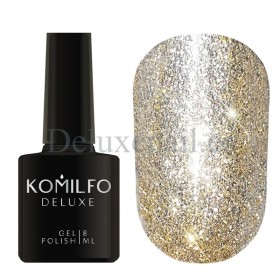 Esmalte Permanente Liquid Glam Gel LGG003 Komilfo, Dorado, 8 ml