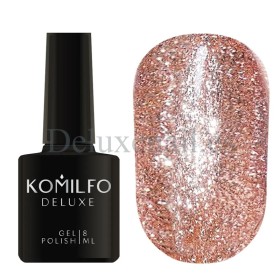 Esmalte Permanente Liquid Glam Gel LGG005 Komilfo, Rosa, 8 ml