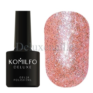 Esmalte Permanente Liquid Glam Gel LGG007 Komilfo, Rosa intenso, 8 ml