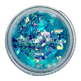 Foil "Vidrio roto" 23-1, Azul Turquesa Multicolor, 2,5 g