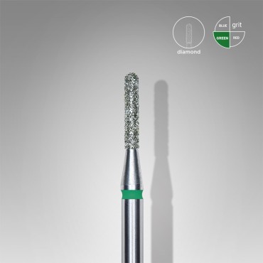 Fresa Verde Cilindro redondeado, Ø1.4 mm, FA30G014/8, grano duro, Staleks