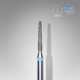 Fresa Azul Cono fino, Ø1.6 mm, FA70B016/10, grano medio, Staleks