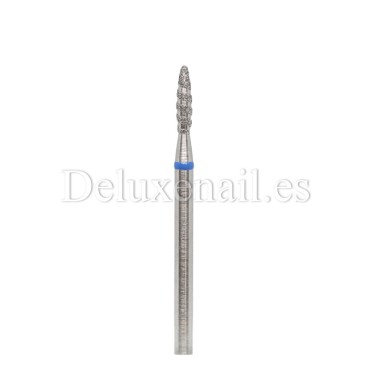 Fresa Azul Tornado Llama sin punta, Ø2.1 mm, 866.104.263T.080.021, grano medio, RosBel