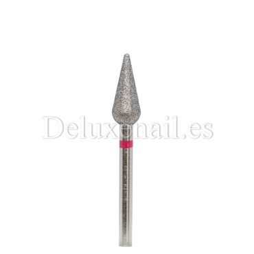 Fresa Roja Gota, Ø5 mm, 856.104.266.120.050, grano suave, RosBel