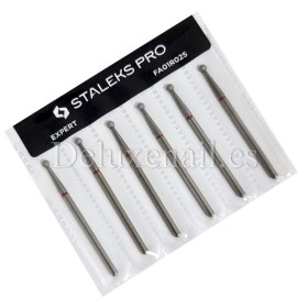 copy of Kit de fresas Staleks Pro - diamante, roja, 1mm., 6 unidades