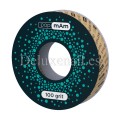 ATSClux-100 - Recambio Donut cinta de lima funda desechable papmAm Staleks Exclusive, 6 metros, 100 grit