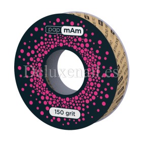 ATSClux-150 - Recambio Donut cinta de lima funda desechable papmAm Staleks Exclusive, 6 metros, 150 grit
