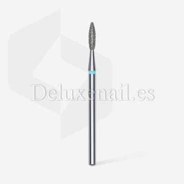 Fresa Azul Llama sin punta, Ø2.1 mm, FA10B021/8, grano medio, Staleks