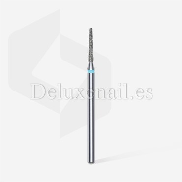 Fresa Azul Cono fino, Ø1.6 mm, FA70B016/10, grano medio, Staleks