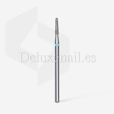 Fresa Azul Cono fino, Ø1.8 mm, FA70B018/8, grano medio, Staleks