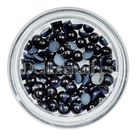 Perlas Nails World 03 - NEGRO, 3 mm.