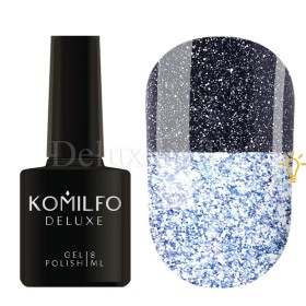 Esmalte Reflectante Luminous L007 Komilfo, Azul Oscuro, 8 ml