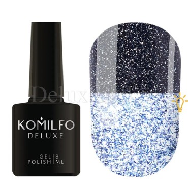 copy of Esmalte Permanente Komilfo Moon Crush 001 (micro brillo dorado transparente), 8 ml.