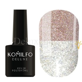 Esmalte Reflectante Luminous L011 Komilfo, Dorado, 8 ml