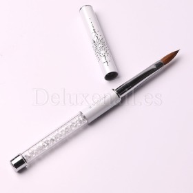 Pincel Natural Acrílico Nº8 Komilfo, 8 mm