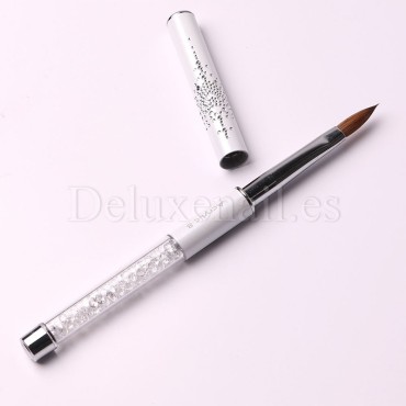 Pincel Natural Acrílico Nº8 Komilfo, 8 mm