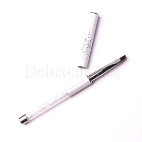 Pincel Sintético Gel Angled 6 Komilfo, 8 mm