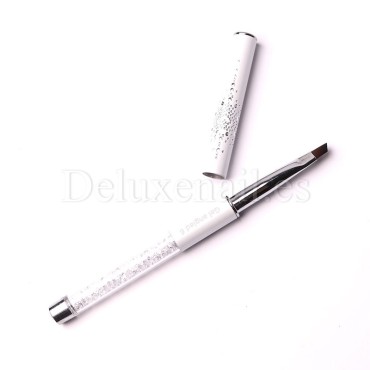 Pincel Sintético Gel Angled 6 Komilfo, 8 mm