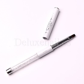 Pincel Sintético Gel flat 4 Komilfo, 6 mm