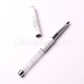 Pincel Sintético Gel Oval 4 Komilfo, 7 mm