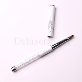 Pincel Natural Gel Oval 4 Kolinsky Komilfo, 8 mm