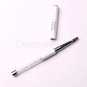 Pincel Natural Gel Oval 4 Kolinsky Komilfo, 8 mm