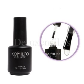 Top sin pegajosidad sin UV filtros Komilfo Top No-Wipe, 15 ml