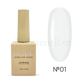 Pro Base Camuflaje Dark 01, Blanco Lechoso, 15 ml.