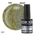 Esmalte Reflectante Oxxi Disco Boom 001, Verde oliva, 10 ml