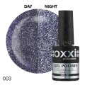 Esmalte Reflectante Oxxi Disco Boom 003, Azul lila, 10 ml